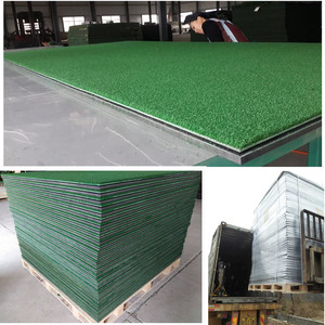 Hot Sales Golf Driving 3d Hitting Mats Swing Range Mat Nylon Gras Met Rubber Backing & Textielvezel - Product Image 4
