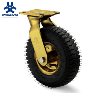 8 Inch Verstelbare Opblaasbare Heavy Duty Pneumatische Bagage <span class=keywords><strong>Caster</strong></span> Wiel Voor Trolley