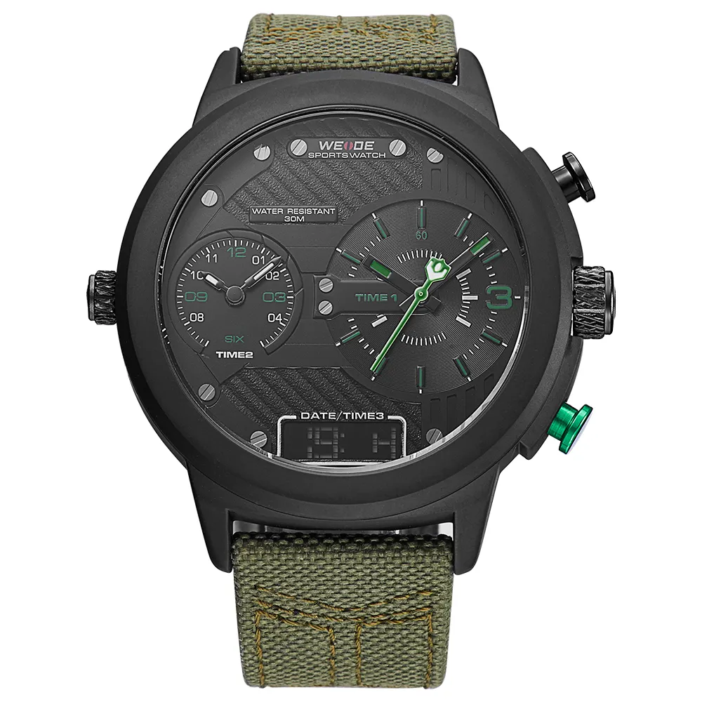 WEIDE WH6405B-6C Men Running Clock Bright Color Special Sport Teenage Fashion Nice Watches For Men Custom Logo Watches