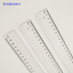 Règle en plastique personnalisable imprimable en PVC de 30 cm pour le dessin - Product Image 3