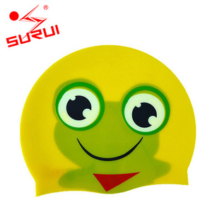 Bande dessinée Sport Élastique Personnalisé Bonnets De Bain Enfants De <span class=keywords><strong>Natation</strong></span> Chapeau - Product Image 4