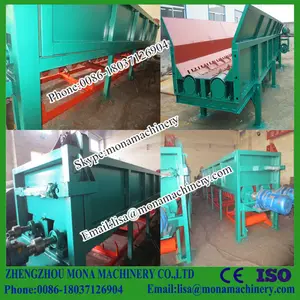 Ring wood debarking machine/three roller wood debarker/Rotary drum wood peeler