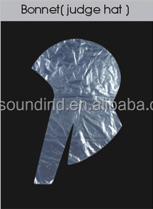 Gorro desechable respetuoso con el medio ambiente, para peluquería, PEVA, Bull's Eye, Frosting Tipping - Product Image 6