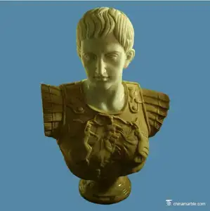 Caesar Büste/Julius Caesar Statue/Augustus Caesar Stein Skulptur