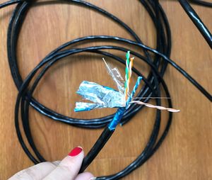 Owire không thấm nước và UV kháng đôi vỏ bọc mèo 6 cáp Ethernet cho mọi thời tiết ngoài trời hệ thống mạng độ tin cậy - Product Image 4