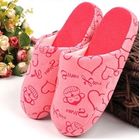 Dolce cuore scimmia inverno donna/uomo peluche casa slipper caldo