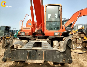 Usado <span class=keywords><strong>Doosan</strong></span> DH210W-7 excavadora de rueda de alta calidad para la venta/<span class=keywords><strong>doosan</strong></span> <span class=keywords><strong>210</strong></span> excavadoras de ruedas