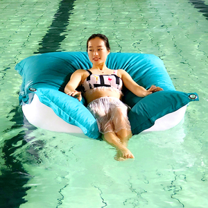 Grand pouf de relaxation, chaise, canapé, piscine étanche, sac de haricots flottant, pouf d'extérieur