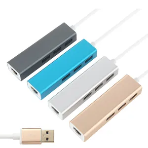 2019 customized USB c Hub 4 port high speed 3.0 portable hub shenzhen supplier