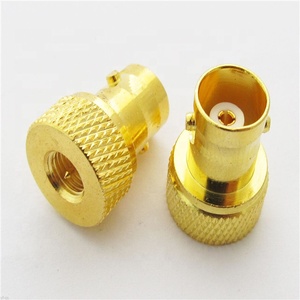 <span class=keywords><strong>BNC</strong></span> Femelle Jack vers <span class=keywords><strong>SMA</strong></span> Mâle Disque RF Coaxial Connecteur Adaptateur Plaqué Or de haute qualité - Product Image 5