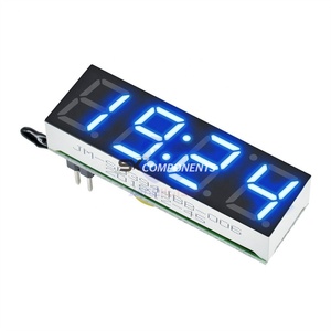 3 в 1 DS3231SN цифровые светодиодные часы с температурным модулем напряжения мини Вольтметр термометр diy измеритель напряжения - Product Image 5