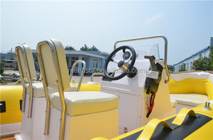 Bateau gonflable Hypalon jaune de 17 pieds, côtelé 520 avec <span class=keywords><strong>moteur</strong></span> <span class=keywords><strong>hors</strong></span>-<span class=keywords><strong>bord</strong></span> - Product Image 4
