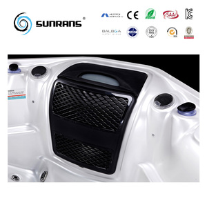 Sunrans Spa de luxe à hydromassage Bain à remous pour <span class=keywords><strong>5</strong></span> <span class=keywords><strong>personnes</strong></span> Bain à remous extérieur pour piscine avec système Balboa - Product Image 4