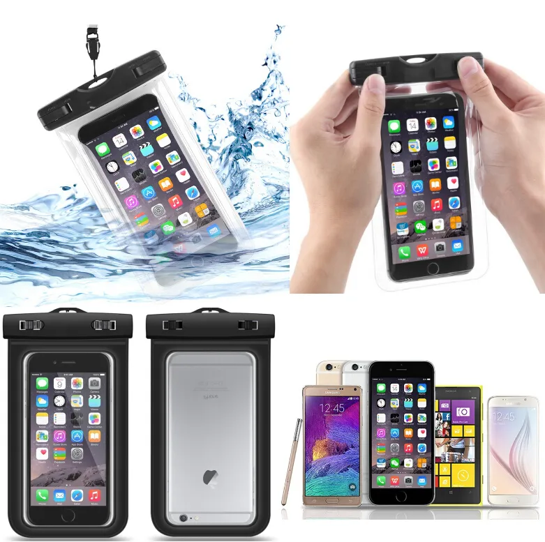 Outdoor travel waterproof mobile phone bag, phone pouch