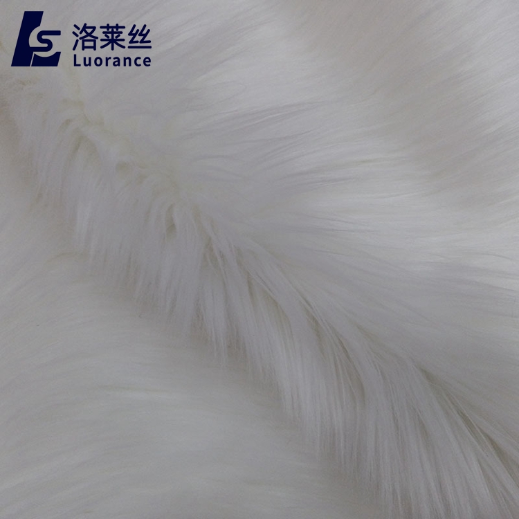 Лидер продаж, готовые товары, белая ткань из искусственного меха длиной 40-50 мм