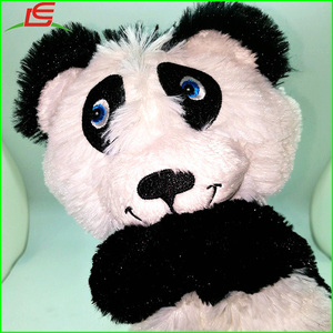Panda al por mayor oso de peluche Panda juguete de peluche marioneta de mano - Product Image 6