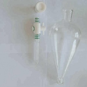 60ml 125ml 250ml 500ml 1000ml 2000ml PTFE पानी निकलने की टोंटी नाशपाती-आकार <span class=keywords><strong>separatory</strong></span> कीप - Product Image 5
