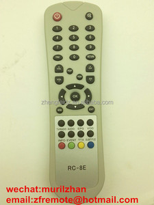Control Remoto ZF Negro de 35 Teclas <span class=keywords><strong>OKI</strong></span> InOutTV EUROMAX para la República de Azerbaiyán RC-8E con Circuito Integrado Original - Product Image 3