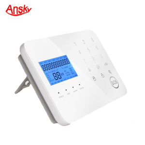 Alarma de Seguridad Inalámbrica Ansky, 4 Zonas de <span class=keywords><strong>Defensa</strong></span> Inalámbricas, 99 Zonas de <span class=keywords><strong>Defensa</strong></span> Cableadas, Sistema de Alarma GSM para el Hogar - Product Image 1