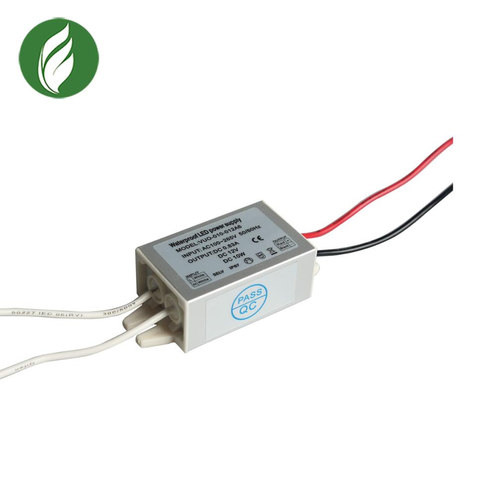 Рекламный СВЕТОДИОДНЫЙ Драйвер постоянного напряжения IP67 10 Вт 12 В с сертификатом CE