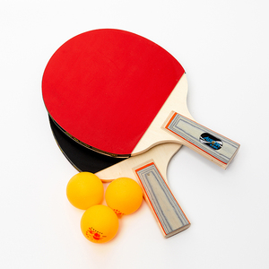 Ensemble de raquettes de tennis de table en popeline, emballage de carte blister Aurora, vente en gros pour débutants, ensemble de balles de <span class=keywords><strong>ping</strong></span>-<span class=keywords><strong>pong</strong></span> - Product Image 2