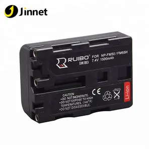 Jinnet Hoge Kwaliteit Capaciteit NP-FM55H FM50 Voor Sony Compatibel Camcorder Batterij NP-FM50