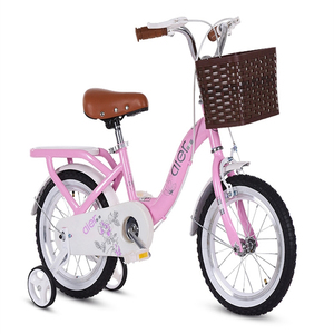 Hermosa Bicicleta Rosa <span class=keywords><strong>para</strong></span> <span class=keywords><strong>Niñas</strong></span> Pequeñas - Product Image 1
