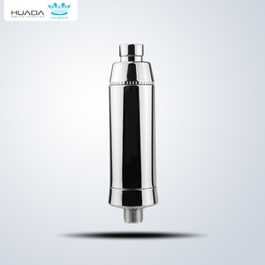 فلتر مياه استحمام منزلي من الكروم مكون من 15 مرحلة مع خرطوشتين من الكربون المنشط يزيل المواد البلاستيكية المكونة من الكلورين - Product Image 5