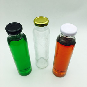 Cordial Glass <strong>Bottle</strong> for Juice and Soya <strong>Milk</strong> <strong>Coconut</strong> <strong>Milk</strong> With 38 mm Lug Lid 300ml