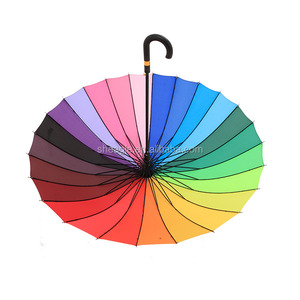Paraguas de golf con logotipo personalizado, sombrilla de golf de 90cm x 16k, 7 colores, venta al por mayor - Product Image 3