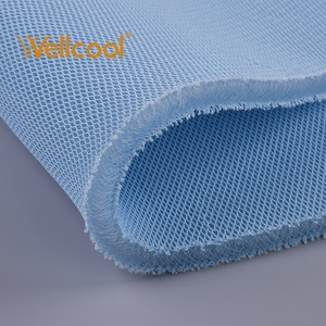 Wholesale <span class=keywords><strong>blue</strong></span> tear resistant 230 cm width 15mm thickness 3d air mesh fabric for anti Bee costume - Product Image 3