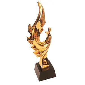 Honor Of Crystal Design Ideas Peacock Award Resin Animal Trophy Elegant Crystal Trophy Award