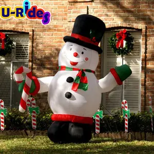 Nhỏ inflatable santa claus olaf snowman inflatable cho Trang Trí Ngôi Nhà