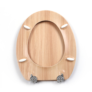 Asiento de Inodoro <span class=keywords><strong>Universal</strong></span> de Madera Moldeada de Estilo Moderno Bofan, Asiento de Inodoro de Viaje para Adultos, Cubierta de Inodoro con Bidé No Eléctrico, Cierre Suave - Product Image 4