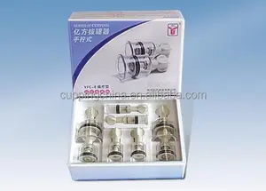 Rotary gire Top cuerpo magnético 8 Copas cupping set terapia de ahuecamiento