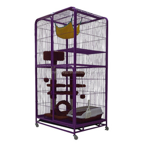 Açık kedi muhafazaları/katlanır kedi kafesi satılık ucuz - Product Image 3
