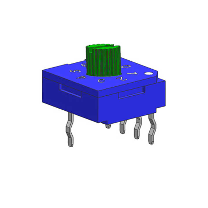 ROHS ロータリーディップスイッチ 1000個セット ROHS ロータリーディップスイッチ 1000個セット ROHS ロータリー