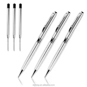 Ballpoint Pen Refills For Pens Metal Refill Smooth Writing Ball Point Pen Refills Black