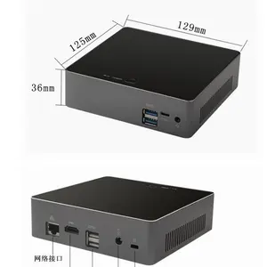 Supper Nuc 8th Mini Pc Intel I7 8550U Quad Core 8 Chủ Đề CPU 16GB Ram 128GB SSD Intel UHD Đồ Họa 620 Với WIFI DDR4 Máy Tính