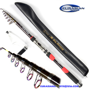Caña <span class=keywords><strong>de</strong></span> pescar telescópica <span class=keywords><strong>de</strong></span> carbono, 2,7 m, 30-60g - Product Image 2