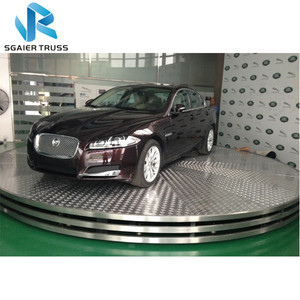 <span class=keywords><strong>360</strong></span> градусов вращающаяся платформа для автомобиля наружная вращающаяся платформа для автомобиля гидравлическая ножница Вращающаяся сцена для шоу