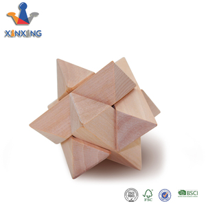 Set di 4 Giochi <span class=keywords><strong>Puzzle</strong></span> in Legno - Giocattoli <span class=keywords><strong>Puzzle</strong></span> 3D Include Blocchi di Legno Intrecciati, Burr Diagonale e Cubo Serpente - Product Image 2