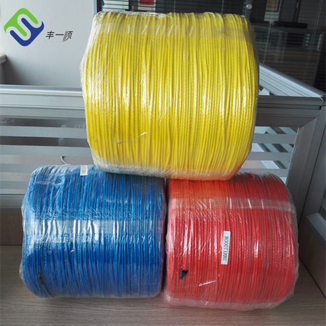 Industrial Tow 12 Strand UHMWPE Rope Paraglider Winch 2.5mm 1000m