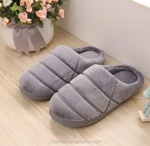 men and women plush slippers home flannel slippers