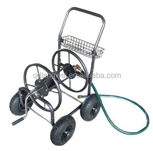 Bobine de moulinet en métal à quatre roues, chariot, tuyau de jardin, offre spéciale, 2015 - Product Image 1