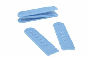 Nhựa Snapback <span class=keywords><strong>Hat</strong></span> Cap nhựa thay thế sửa chữa Snap màu xanh khóa dây đeo - Product Image 5