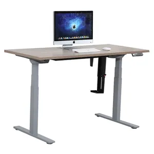 sit to stand electric height adjustable table leg with motor controller for work and study lifting table movable sit stand desk