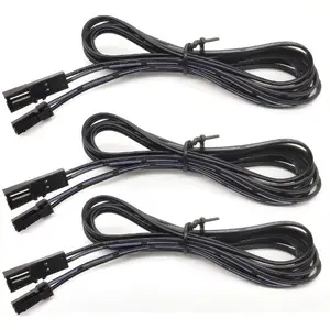 L813 L815 דופונט זכר נקבה הארכת כבל עם 24awg 22awg 20awg חוט עבור led קבינט אור מחבר