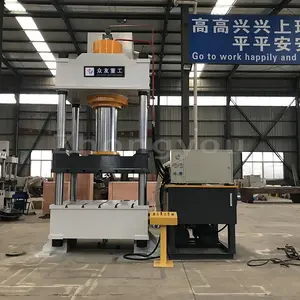 4 Columns Hydraulic Deep Drawing Press Machine Four-column Three-beam Hydraulic Press Dish End Forming Machine Hydryalic Press