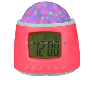 Reloj despertador Digital de música para niños, versión nocturna